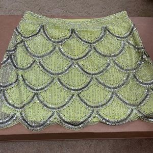 Brand new sequins skirt
